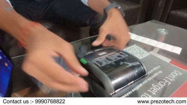 Logistics Solutions Printing Video | TSC Alpha 30R get Printing with Urovo DT50 |