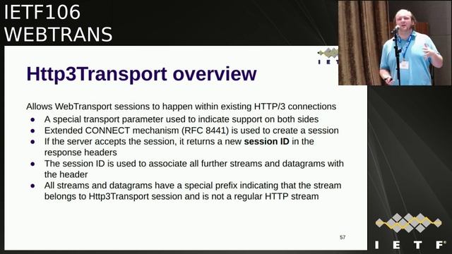 IETF106-WEBTRANS-20191120-1330 смотреть онлайн