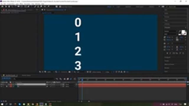 Как создать счетчик? Два базовых метода | After Effects смотреть онлайн