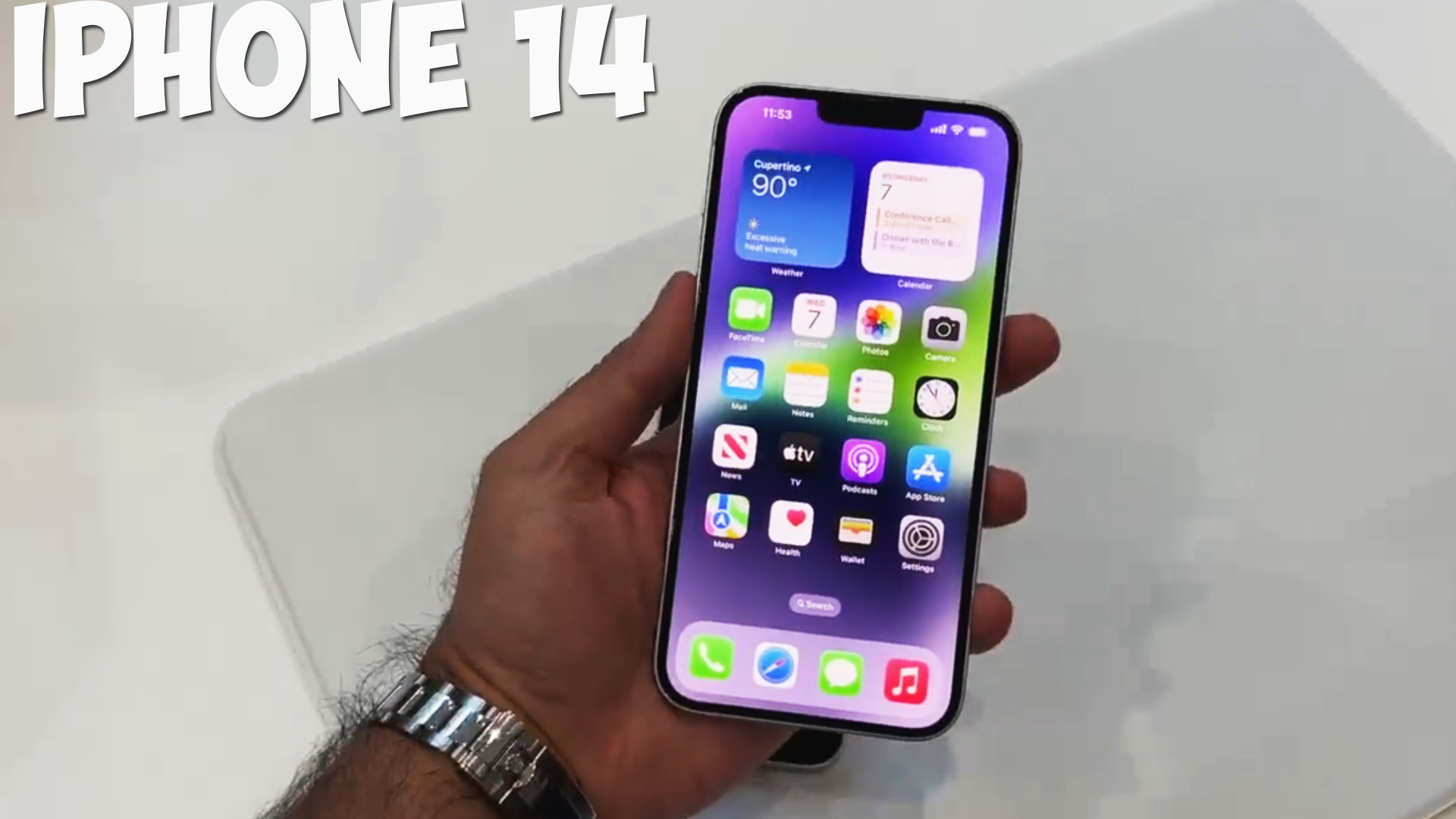 IPhone14 первый обзор на русском