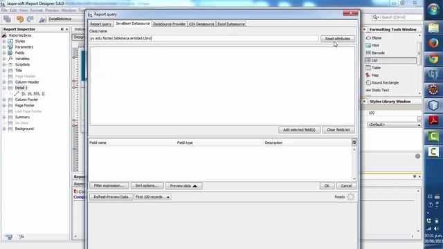 Reporte con iReport a partir de 2 Listas смотреть онлайн