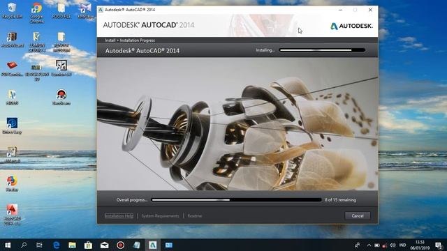 Cara Instal AutoCad 2014 Full Version смотреть онлайн