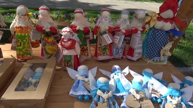 Куклы из ткани. смотреть онлайн