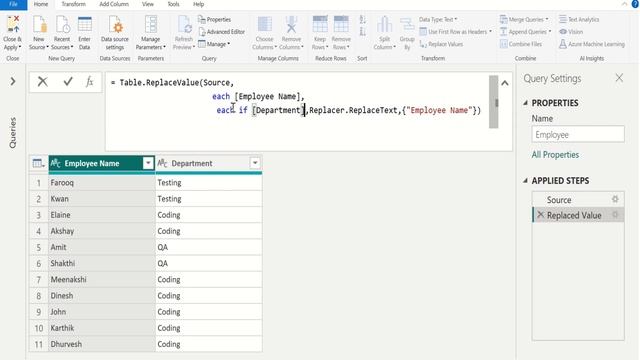 Replace MULTIPLE Values in Power BI (Power Query) смотреть онлайн