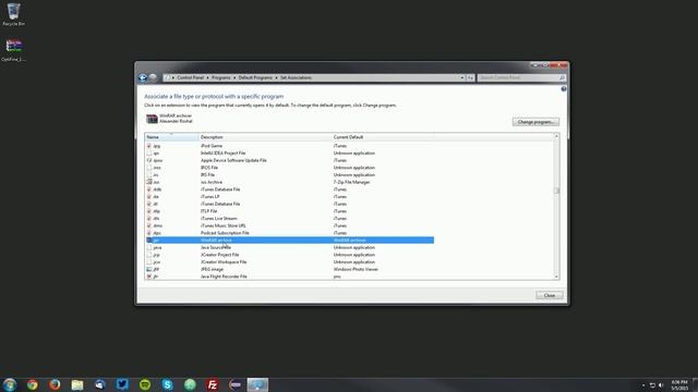 How to Restore JAR File Association (Open with Java) смотреть онлайн