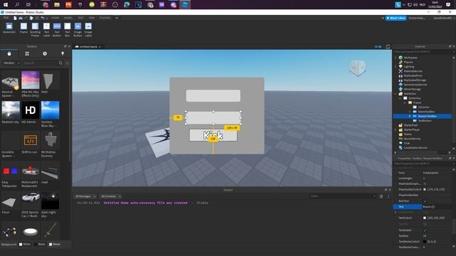 How to make a Kick Gui in roblox studio смотреть онлайн