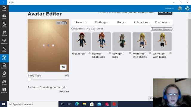 Cute Noob Roblox Avatar ideas for people with no robux! смотреть онлайн