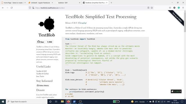 Install TextBlob Python | Anaconda | Windows 10 смотреть онлайн