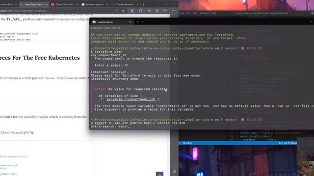 Kubernetes In the Oracle Cloud - Part 2 Kubernetes and Terraform смотреть онлайн