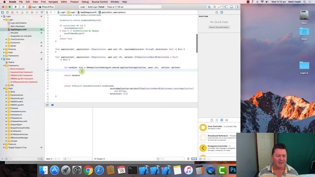 Swift 4: Facebook Login using Firebase with Xcode 9 - iOS 11 смотреть онлайн