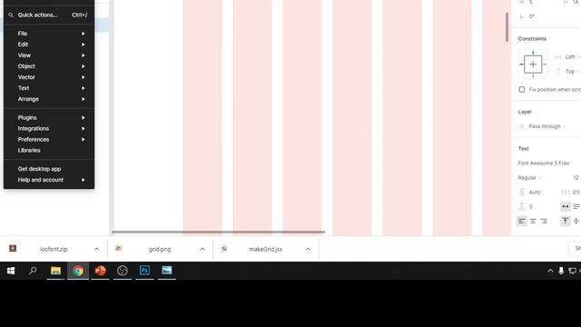 UIUX - Buổi 3 - Grid Layout - cài font local Figma смотреть онлайн