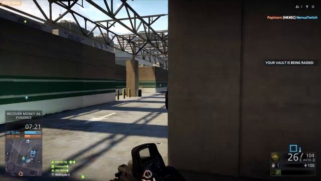 Battlefield Hardline Zipline Gun - How to use the Zipline Gun смотреть онлайн