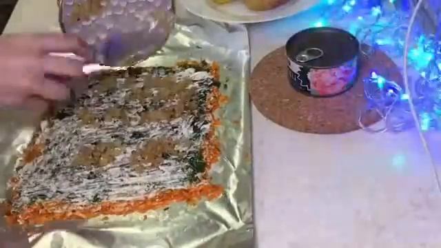 салат "Лисий хвост" смотреть онлайн