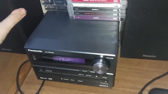 MY CD USB PLAYER PANASONIC SA- PM250 смотреть онлайн
