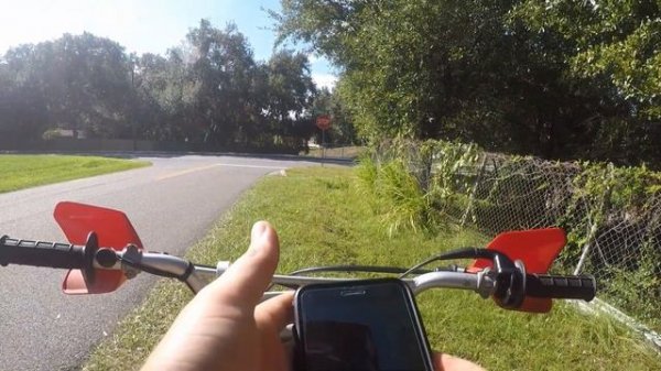 Honda XR 100 TOP SPEED RUN!