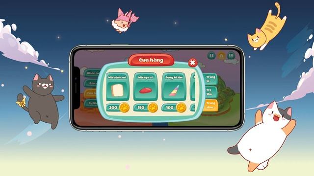 Cats Escape -2Dgame interface design (Run on Figma, Edited with After Effect ) смотреть онлайн