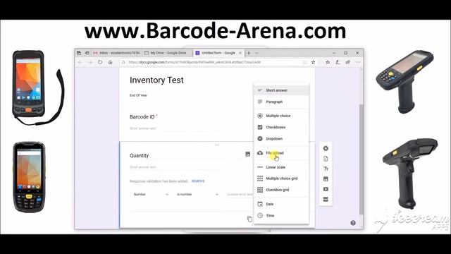 Android Barcode Scanners | How to Setup Simple Receiving Application | www.Barcode-Arena.com смотреть онлайн