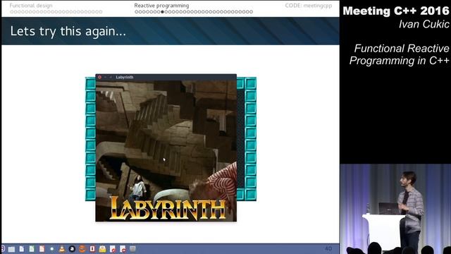 Functional reactive programming in C++ - Ivan Cukic - Meeting C++ 2016 смотреть онлайн