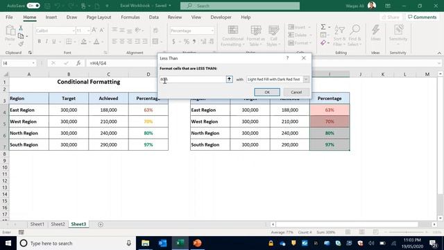 Conditional Formatting in Excel Urdu смотреть онлайн