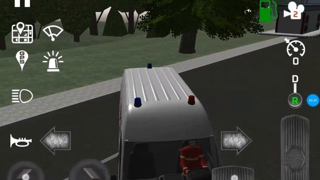 Обзор игры Emergensy Ambulance Simulator смотреть онлайн