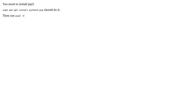 Ubuntu: Use pip with Python 3.5 (3 Solutions!!) смотреть онлайн