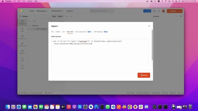 how to import curl to postman смотреть онлайн