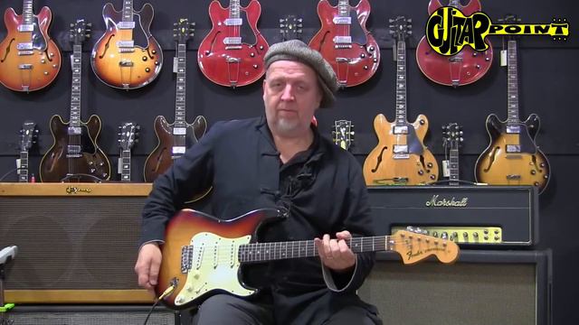 1973 Fender Stratocaster 3t-Sunburst / GuitarPoint Maintal / Vintage Guitars смотреть онлайн