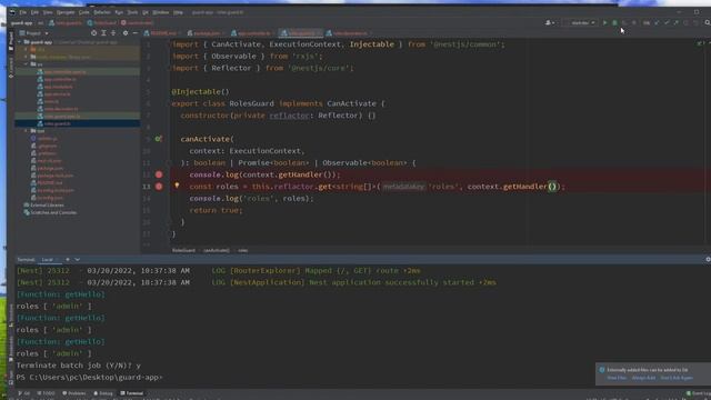 Nestjs Guards смотреть онлайн