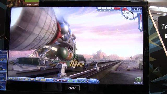 nVidia GTX480 Fermi technology demo смотреть онлайн