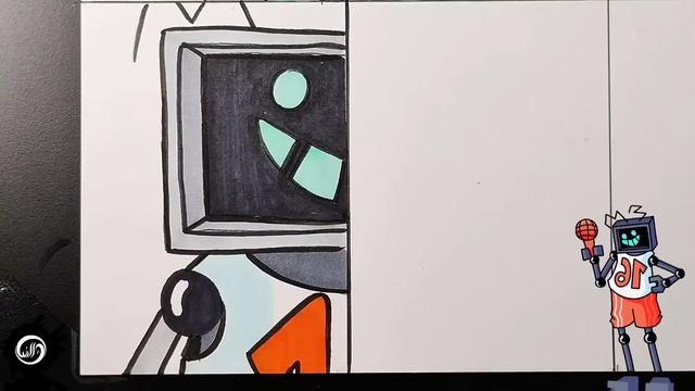 Drawing Cartoon vs Realistic / Friday Night Funkin Mods смотреть онлайн