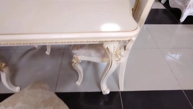 Обеденный набор Джоконда Крем глянец от фабрики Эра мебель. смотреть онлайн