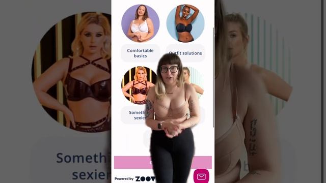 Taking the Brastop Bra Fit Quiz - 34DD to 30G Bra Size смотреть онлайн