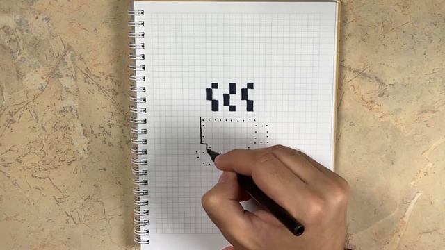 Как нарисовать чашку | Маленькие лёгкие рисунки по клеточкам для срисовки смотреть онлайн