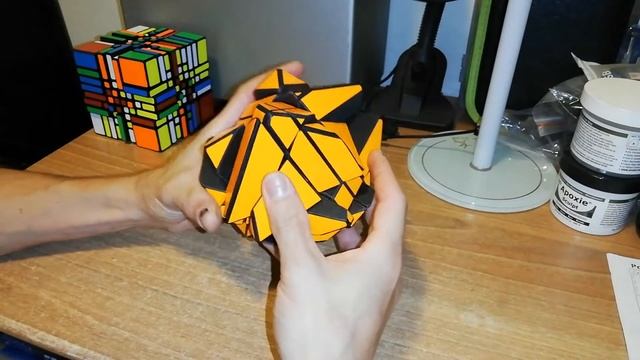 4x4x4 Ghost Cube solved with a Cuboid Strategy ? смотреть онлайн