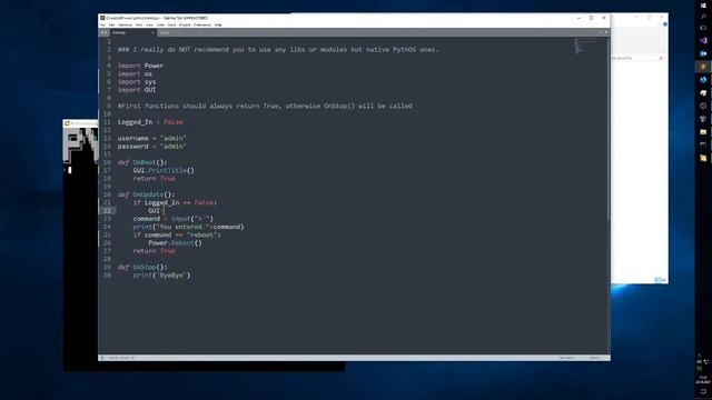 Writing an Operating System on Python3 смотреть онлайн