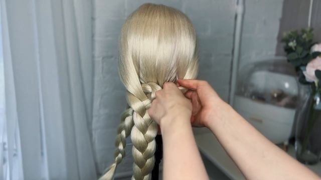 ПРОСТАЯ И БЫСТРАЯ ПРИЧЁСКА НА ЛЮБОЙ СЛУЧАЙ ЗА 5 МИН! Super Easy 5 Min Hairdo For Any Occasion ??