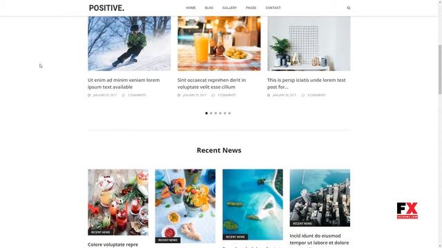 Positive - Blog, News, Magazine WordPress Theme Lamar Wilburn смотреть онлайн