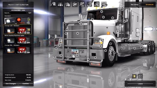 [ATS/ETS 2] Обзор мода Freightliner Classic XL (лучшая классика)