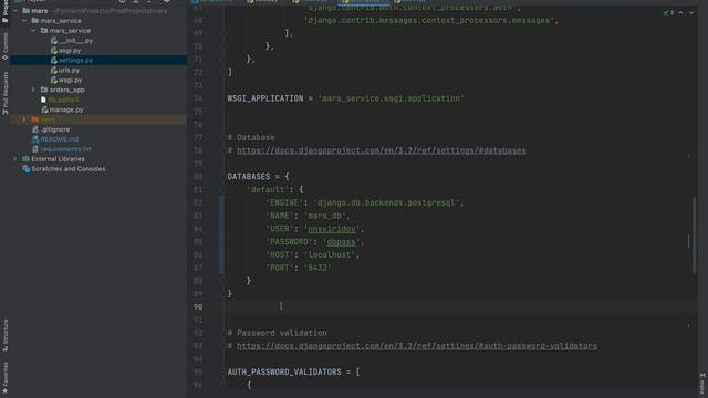 БОЕВОЙ ПРОЕКТ НА ПИТОНЕ (PYTHON) 4 PART. ПОДКЛЮЧЕНИЕ К POSTGRESQL В DJANGO. ПРОЕКТИРОВАНИЕ БД. смотреть онлайн