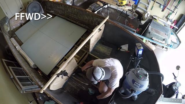 Installing Cap Supports and Flotation Boxes // Project Glastron/Vlog #14 смотреть онлайн