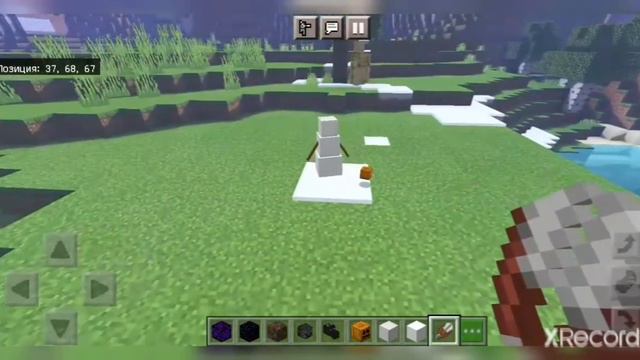 Minecraft как сделать голема,снеговика,скелета исушителя. смотреть онлайн