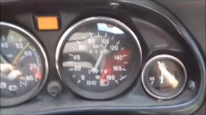 Ока VAZ 11113-40  скорость почти 130 км/ч.