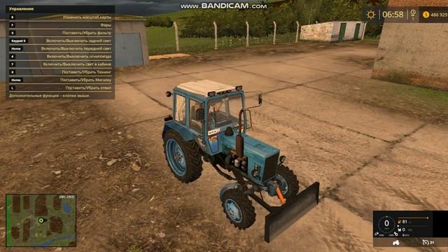 Обзор МТЗ-82 для Farming simulator 2015 смотреть онлайн