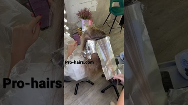 Balayage. Airtouch. Balayage Highlights. Tools For Hairdresser From Pro-hairs.com.