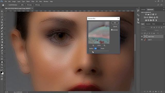 Professional Beauty retouch In Just 1 minute - Adobe Photoshop Tutorial 2018 смотреть онлайн