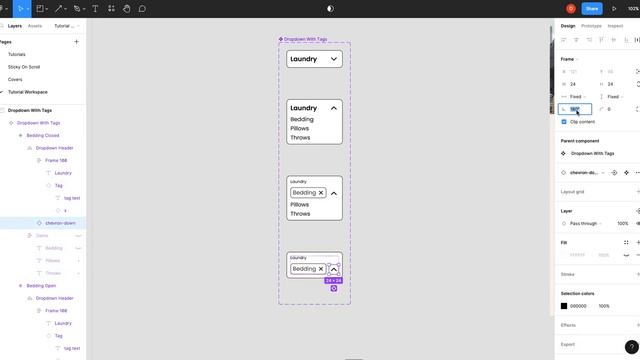 Multi-Select Dropdown With Tags - Figma Tutorial 2023 смотреть онлайн