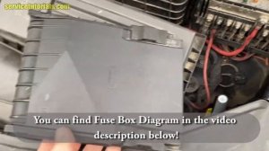 Volkswagen Passat B7, CC (2012-2016) fuse box and relay panel location and diagram (explanation)