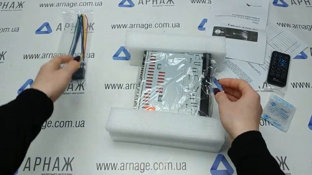 Falcon X400 BT Автомагнитола. Комплектация. смотреть онлайн