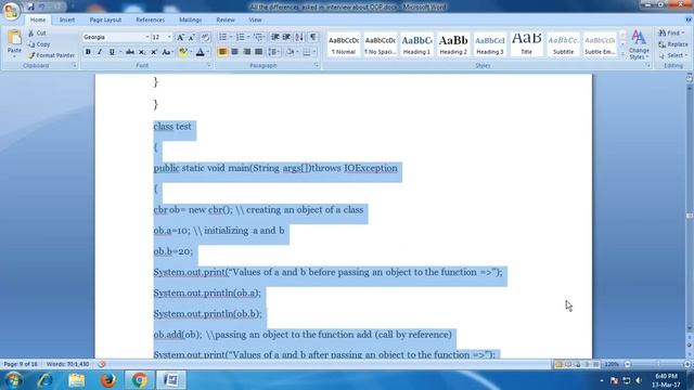 All the difference questions asked in interview for oops concept in java смотреть онлайн