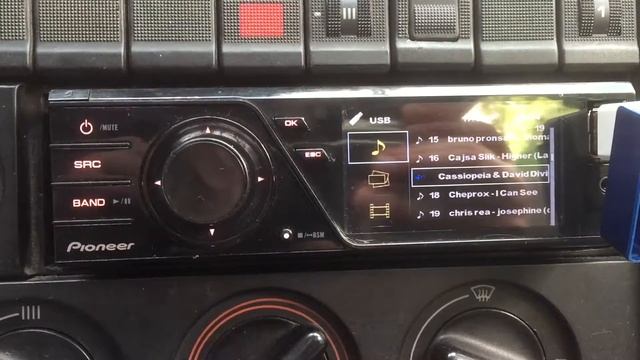Pioneer DVH 730AV смотреть онлайн